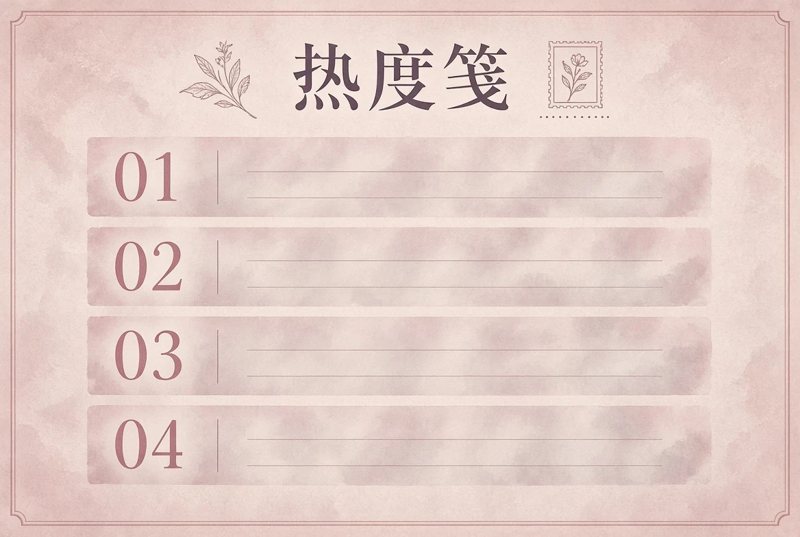 热度笺主题图
